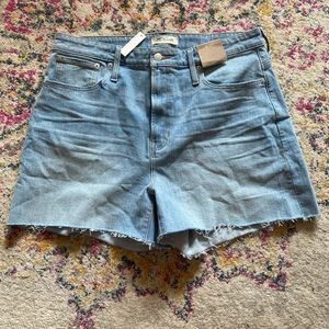 Madewell denim shorts new with tags